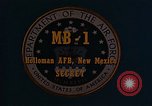 Standbild MB-1 Rakete Holloman Air Force Base New Mexico USA, 1956, aus Sekunde 8 historischem Filmmaterial Videoclip 65675020956
