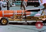 Standbild MB-1 Rakete Holloman Air Force Base New Mexico USA, 1956, aus Sekunde 53 historischem Filmmaterial Videoclip 65675020956