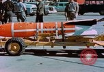 Standbild MB-1 Rakete Holloman Air Force Base New Mexico USA, 1956, aus Sekunde 54 historischem Filmmaterial Videoclip 65675020956