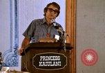 Standbild Menstruation Verordnung Konferenz Honolulu Hawaii USA, 1973, aus Sekunde 39 historischem Filmmaterial Videoclip 65675020957