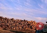 Standbild Holzstapel California United States USA, 1967, aus Sekunde 21 historischem Filmmaterial Videoclip 65675020971