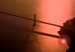 Image of Golden Gate bridge at sunset San Francisco California USA, 1967, second 13 stock footage video 65675020978