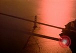 Image of Golden Gate bridge at sunset San Francisco California USA, 1967, second 14 stock footage video 65675020978