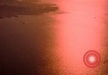 Image of Golden Gate bridge at sunset San Francisco California USA, 1967, second 34 stock footage video 65675020978