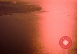 Image of Golden Gate bridge at sunset San Francisco California USA, 1967, second 35 stock footage video 65675020978