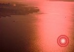 Image of Golden Gate bridge at sunset San Francisco California USA, 1967, second 36 stock footage video 65675020978