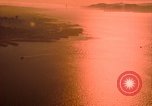 Image of Golden Gate bridge at sunset San Francisco California USA, 1967, second 40 stock footage video 65675020978