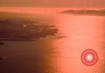 Image of Golden Gate bridge at sunset San Francisco California USA, 1967, second 47 stock footage video 65675020978