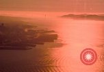 Image of Golden Gate bridge at sunset San Francisco California USA, 1967, second 53 stock footage video 65675020978
