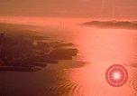 Image of Golden Gate bridge at sunset San Francisco California USA, 1967, second 55 stock footage video 65675020978