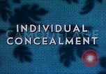 Image dissimulation individuels United States USA, 1942, de la seconde 22 séquences d'archives historiques vidéo 65675020985