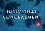 Image dissimulation individuels United States USA, 1942, de la seconde 27 séquences d'archives historiques vidéo 65675020985