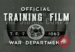 Image rifle marksmanship Formation United States USA, 1943, de la seconde 13 séquences d'archives historiques vidéo 65675020996