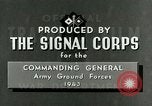 Image rifle marksmanship Formation United States USA, 1943, de la seconde 14 séquences d'archives historiques vidéo 65675020996