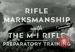 Image rifle marksmanship Formation United States USA, 1943, de la seconde 19 séquences d'archives historiques vidéo 65675020996