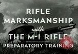 Image rifle marksmanship Formation United States USA, 1943, de la seconde 21 séquences d'archives historiques vidéo 65675020996