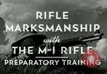 Image rifle marksmanship Formation United States USA, 1943, de la seconde 23 séquences d'archives historiques vidéo 65675020996