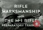 Image rifle marksmanship Formation United States USA, 1943, de la seconde 24 séquences d'archives historiques vidéo 65675020996