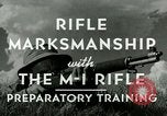 Image rifle marksmanship Formation United States USA, 1943, de la seconde 26 séquences d'archives historiques vidéo 65675020996