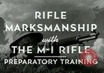 Image rifle marksmanship Formation United States USA, 1943, de la seconde 28 séquences d'archives historiques vidéo 65675020996