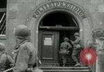 Standbild deutsche Soldaten Kapitulation in Koblenz während Zweiten Weltkrieg Koblenz Deutschland, 1945, aus Sekunde 41 historischem Filmmaterial Videoclip 65675020999