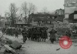 Standbild deutsche Soldaten Kapitulation in Koblenz während Zweiten Weltkrieg Koblenz Deutschland, 1945, aus Sekunde 44 historischem Filmmaterial Videoclip 65675020999