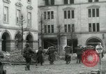 Standbild deutsche Soldaten Kapitulation in Koblenz während Zweiten Weltkrieg Koblenz Deutschland, 1945, aus Sekunde 54 historischem Filmmaterial Videoclip 65675020999
