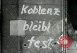 Immagine di Distruzione in Coblenz nella seconda guerra mondiale Koblenz Germania, 1945, secondo 13 filmato di repertorio 65675021000