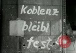 Immagine di Distruzione in Coblenz nella seconda guerra mondiale Koblenz Germania, 1945, secondo 15 filmato di repertorio 65675021000