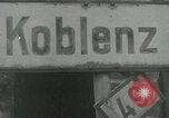 Immagine di Distruzione in Coblenz nella seconda guerra mondiale Koblenz Germania, 1945, secondo 19 filmato di repertorio 65675021000