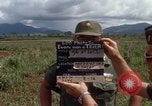 Image of Major Fiacco of US Army discussing sniper training Vietnam, 1967, second 4 stock footage video 65675021014
