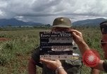Image of Major Fiacco of US Army discussing sniper training Vietnam, 1967, second 8 stock footage video 65675021014