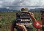 Image of Major Fiacco of US Army discussing sniper training Vietnam, 1967, second 16 stock footage video 65675021014