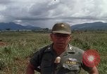 Image of Major Fiacco of US Army discussing sniper training Vietnam, 1967, second 22 stock footage video 65675021014