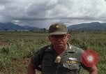 Image of Major Fiacco of US Army discussing sniper training Vietnam, 1967, second 32 stock footage video 65675021014