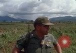 Image of Major Fiacco of US Army discussing sniper training Vietnam, 1967, second 41 stock footage video 65675021014