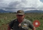 Image of Major Fiacco of US Army discussing sniper training Vietnam, 1967, second 46 stock footage video 65675021014