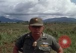 Image of Major Fiacco of US Army discussing sniper training Vietnam, 1967, second 47 stock footage video 65675021014