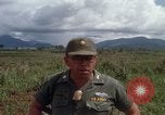 Image of Major Fiacco of US Army discussing sniper training Vietnam, 1967, second 51 stock footage video 65675021014
