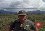 Image of Major Fiacco of US Army discussing sniper training Vietnam, 1967, second 53 stock footage video 65675021014