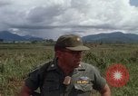 Image of Major Fiacco of US Army discussing sniper training Vietnam, 1967, second 54 stock footage video 65675021014