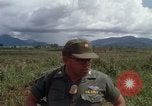 Image of Major Fiacco of US Army discussing sniper training Vietnam, 1967, second 55 stock footage video 65675021014