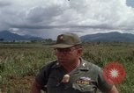 Image of Major Fiacco of US Army discussing sniper training Vietnam, 1967, second 56 stock footage video 65675021014