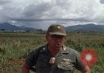 Image of Major Fiacco of US Army discussing sniper training Vietnam, 1967, second 60 stock footage video 65675021014