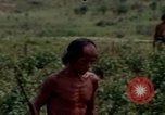 Image of Montagnard tribesmen Camp Enari Vietnam, 1967, second 21 stock footage video 65675021015