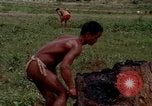 Image of Montagnard tribesmen Camp Enari Vietnam, 1967, second 50 stock footage video 65675021015
