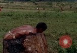 Image of Montagnard tribesmen Camp Enari Vietnam, 1967, second 53 stock footage video 65675021015