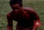 Image of Montagnard tribesmen Camp Enari Vietnam, 1967, second 59 stock footage video 65675021015
