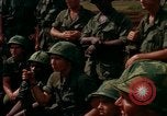 Standbild 4 Infanterie Division Indoktrination Camp Enari Vietnam, 1967, aus Sekunde 37 historischem Filmmaterial Videoclip 65675021018
