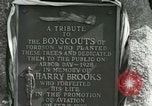 Image Harry Brooks Memorial Tablet Detroit Michigan USA, 1928, de la seconde 47 séquences d'archives historiques vidéo 65675021021